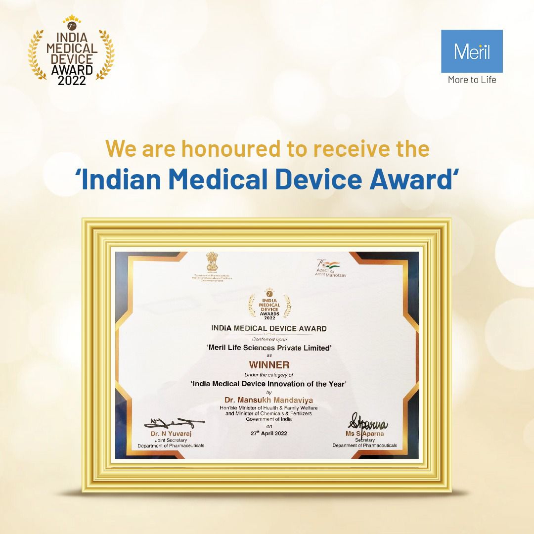 Indian Medical Device Award, 2022
