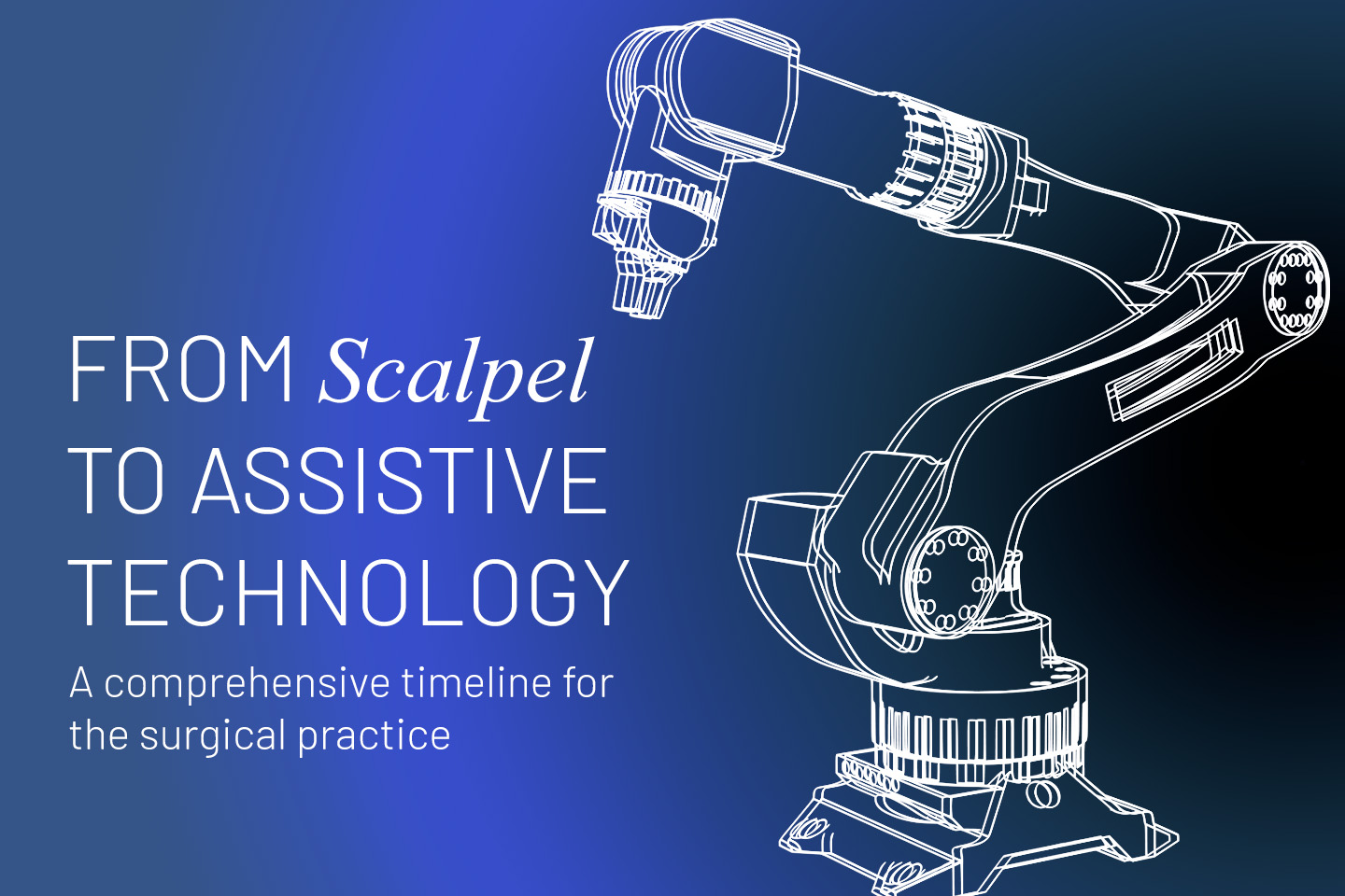 From Scalpel to Assistive Technology: A timeline for the surgical practice