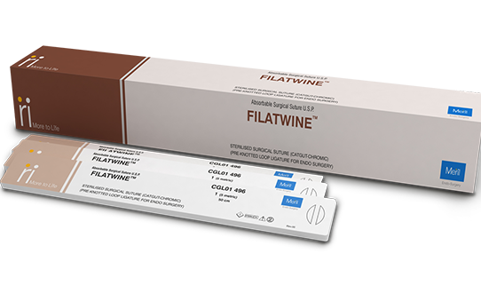 Filatwine - Loop Chromic Surgical Suture